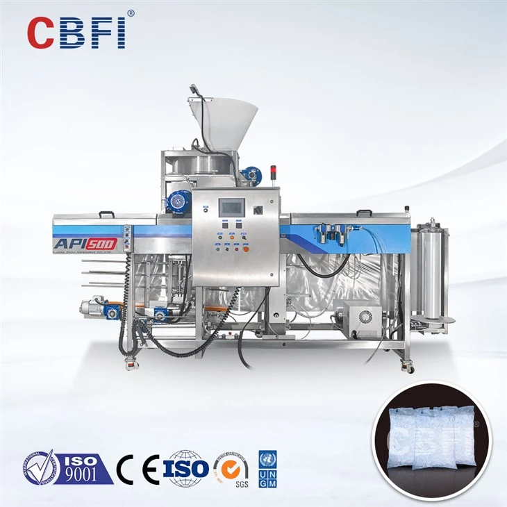 CBFI® AIP100 Автоматична машина за опаковане на лед-клас за хранителни продукти