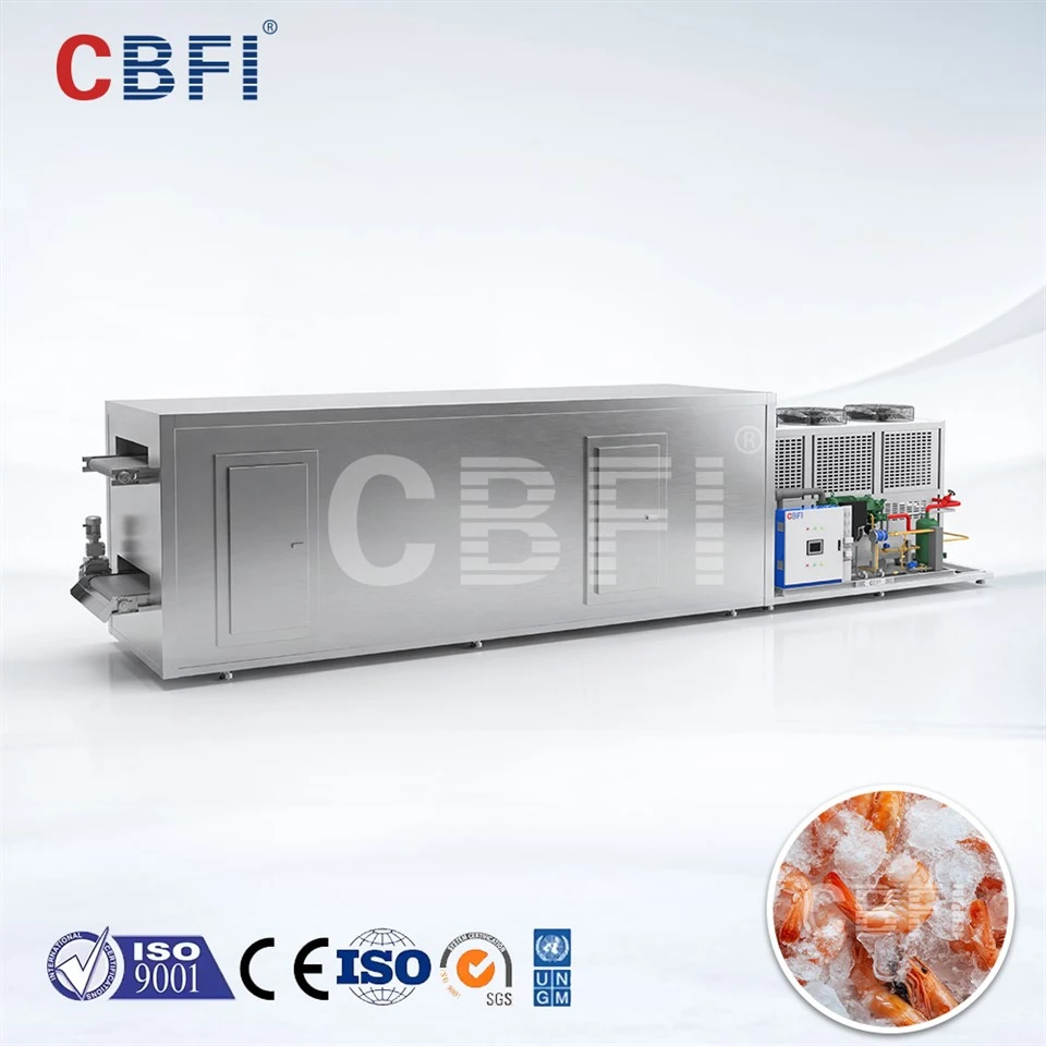 CBFI персонализирани IQF тунелни системи за замразяване, промяна на добива и ефективност при обработката на рибни филета